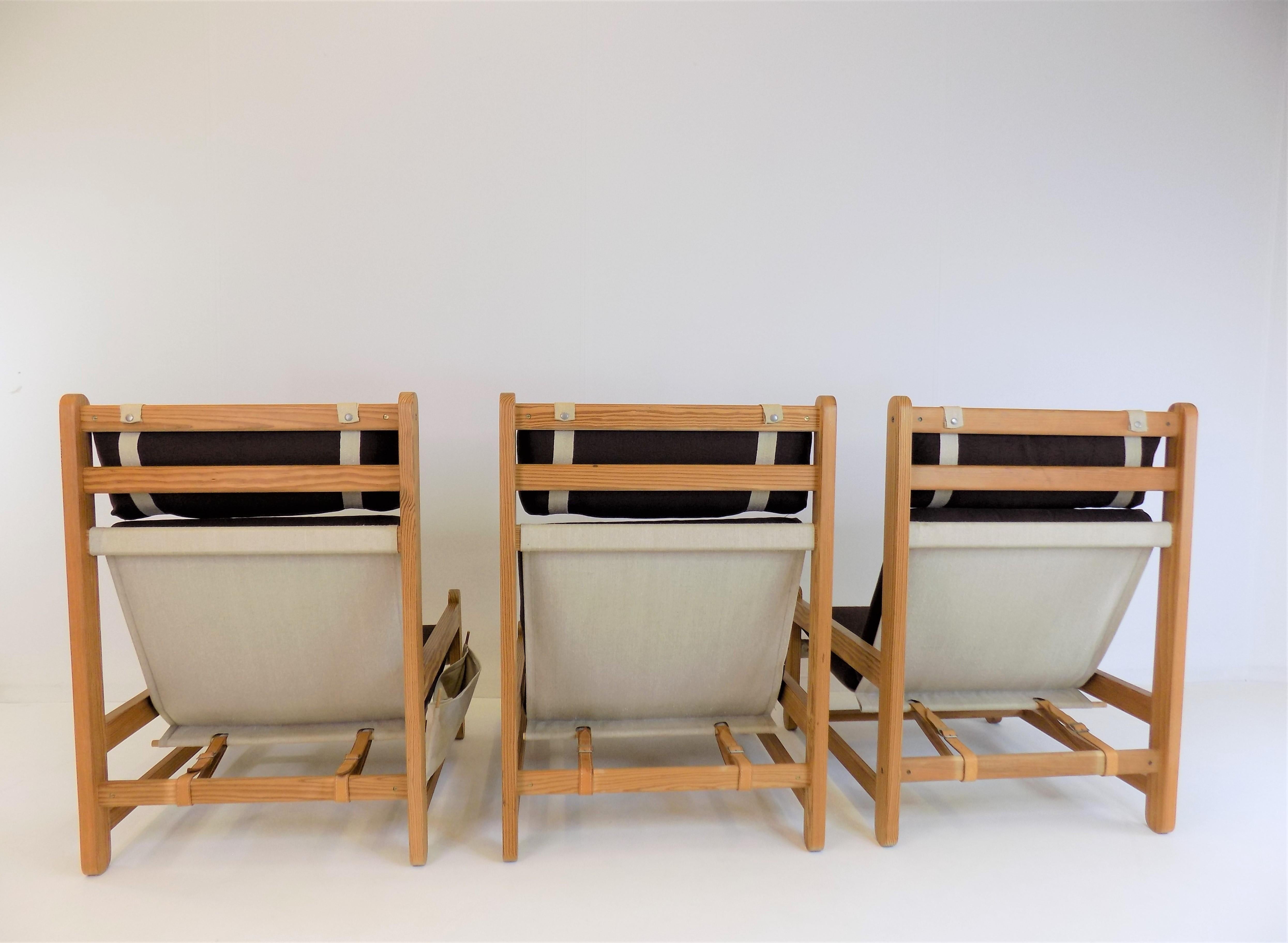Modulares Sofa mit 3 Sitzern von Peter Ole Schionning für Niels Eilersen im Zustand „Gut“ im Angebot in Ludwigslust, DE