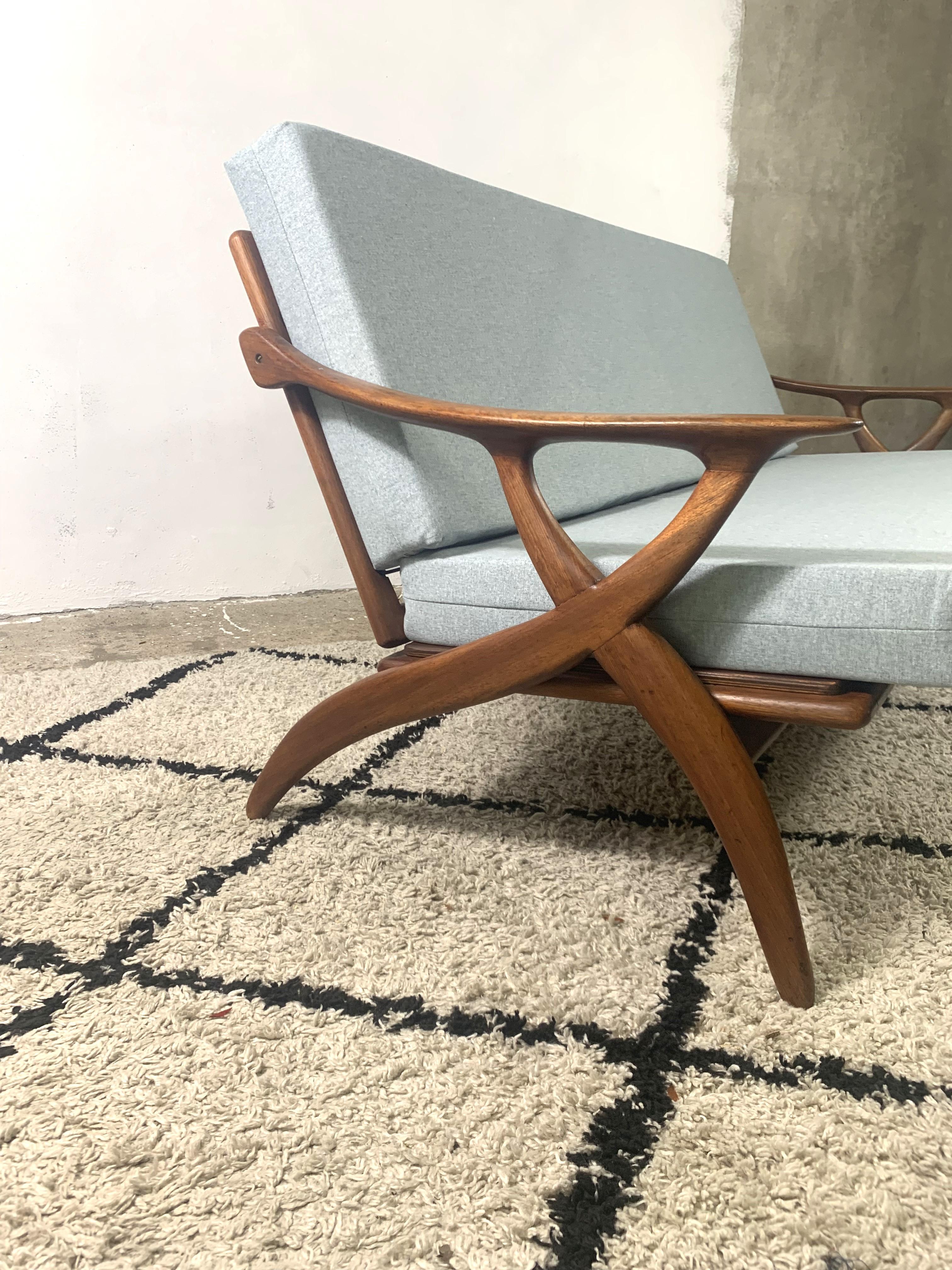 3 Seater Sofa By De Ster Gelderland, Netherlands, 1960s In Good Condition For Sale In Bunnik, NL