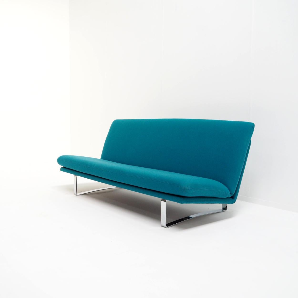 3-Seater Sofa by Kho Liang Ie for Artifort, 1968, The Netherlands In Good Condition For Sale In Beerse, VAN