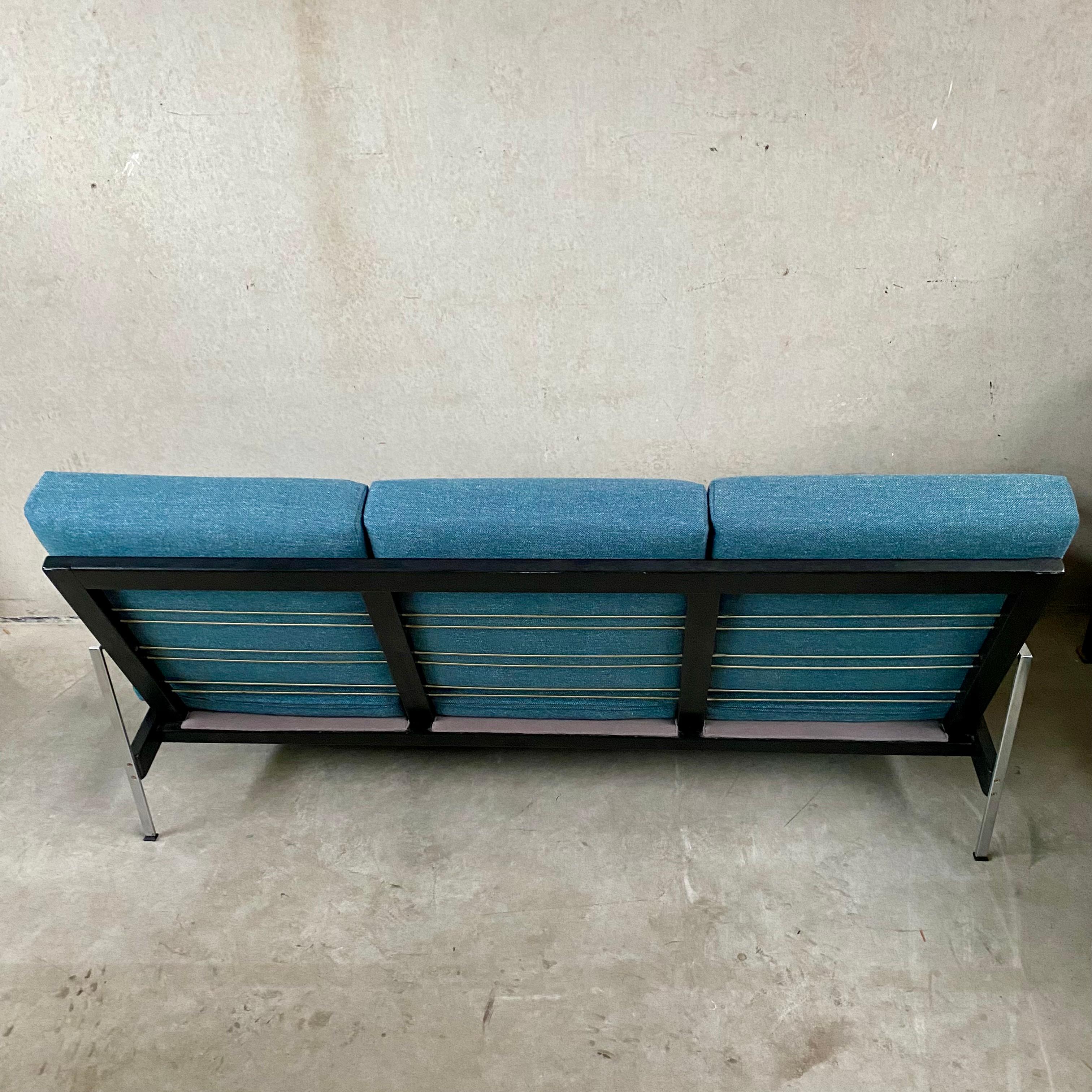 Upholstery 3-seater Sofa by Rob Parry for Gelderland, Netherlands 1970 For Sale