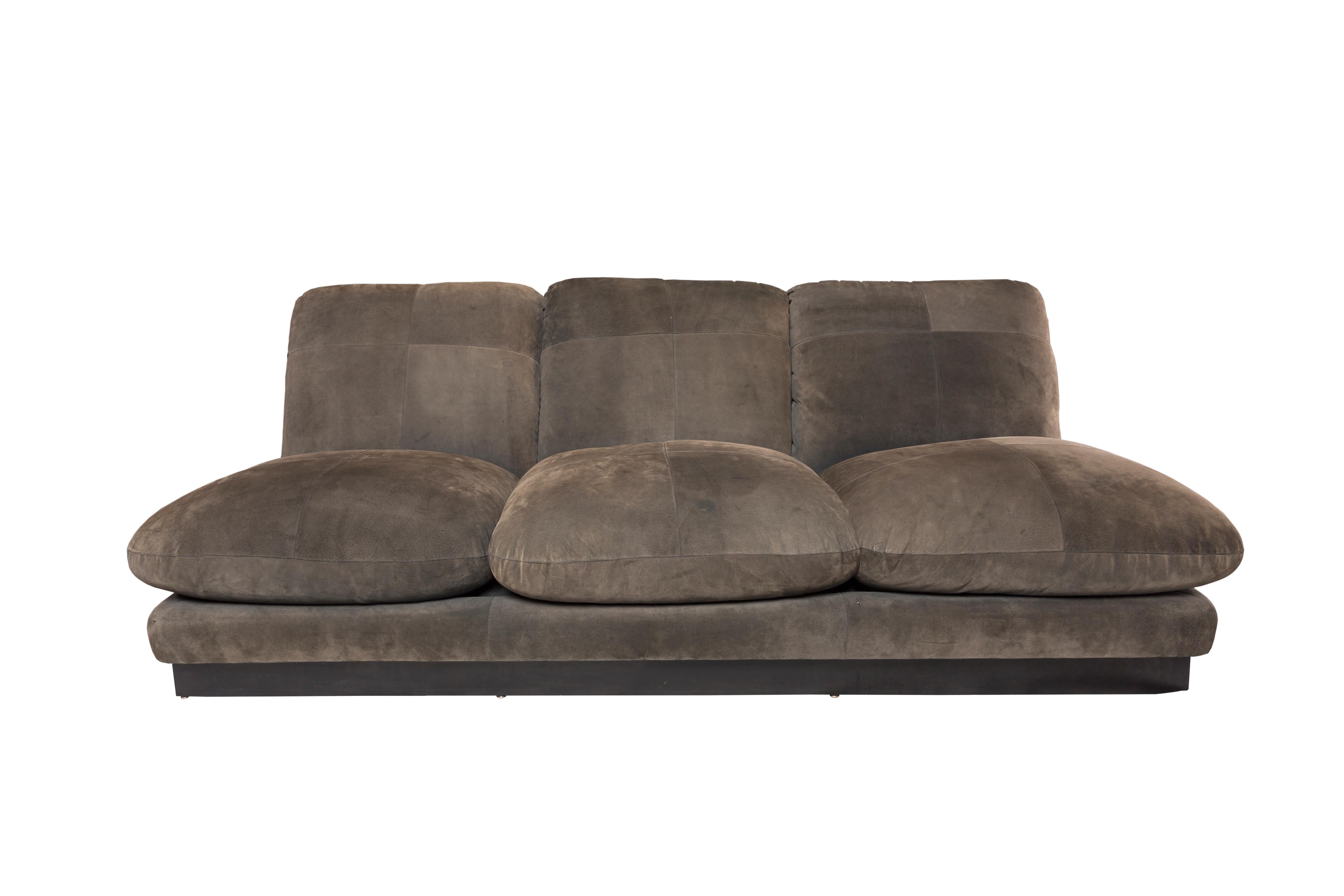 3-Seat Sofa by Willy Rizzo For Sale 2