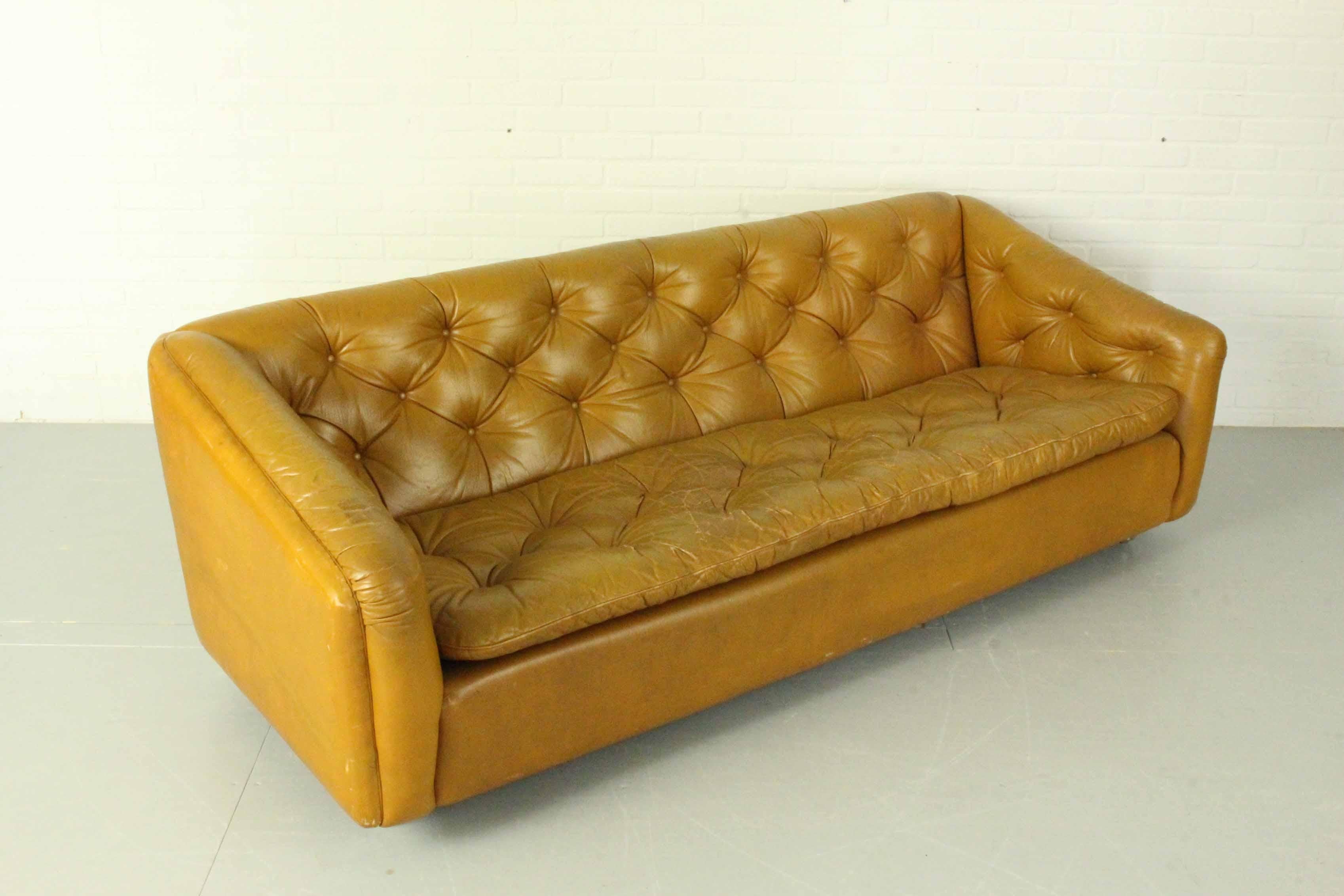 3-Sitzer-Sofa C610 von Geoffrey Harcourt für Artifort, Niederlande, 1969 (Moderne der Mitte des Jahrhunderts) im Angebot
