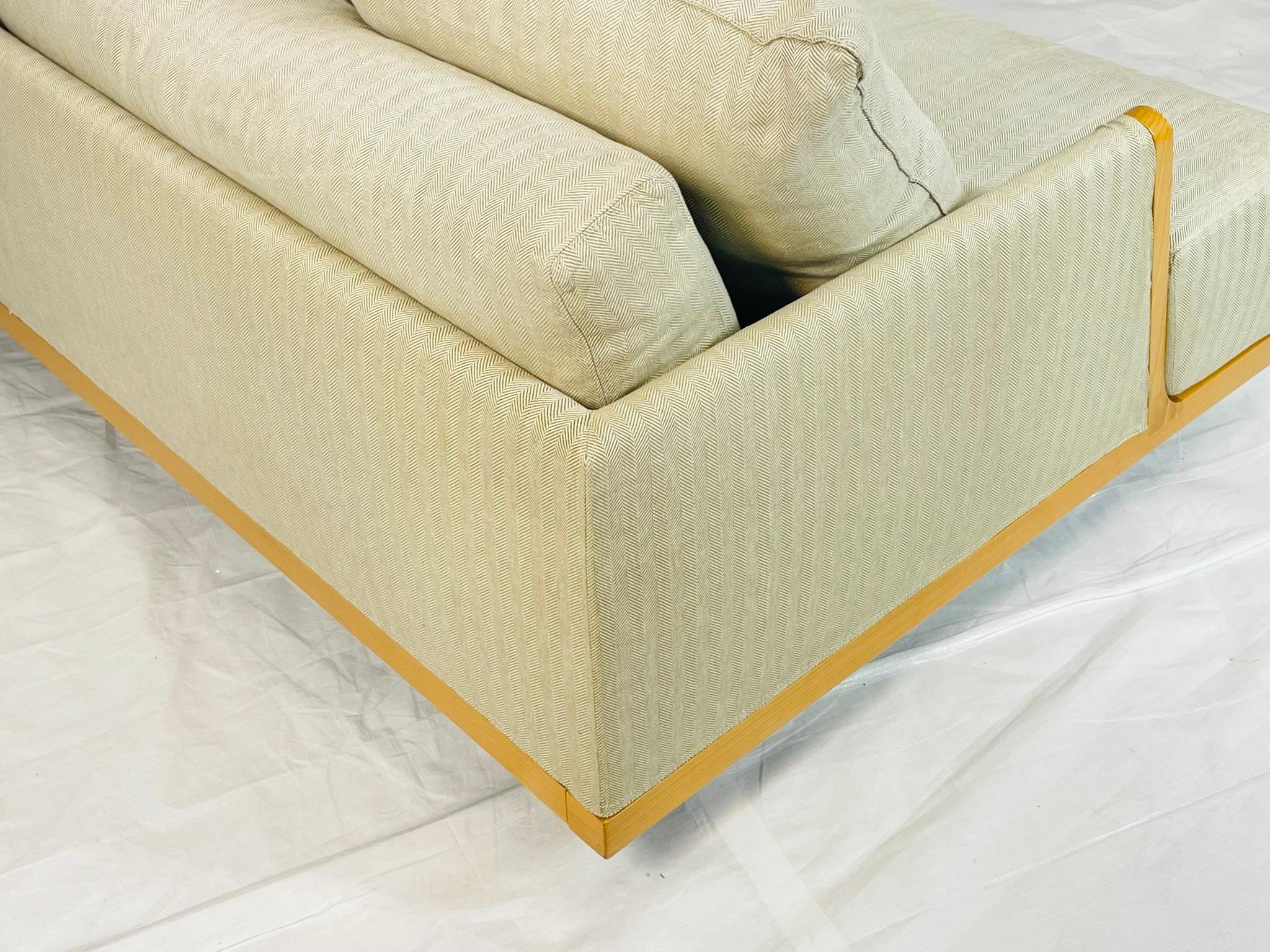 3 Seater Sofa made in Italy by Antonello Mosca for Giorgetti, Italian Modern en vente 6