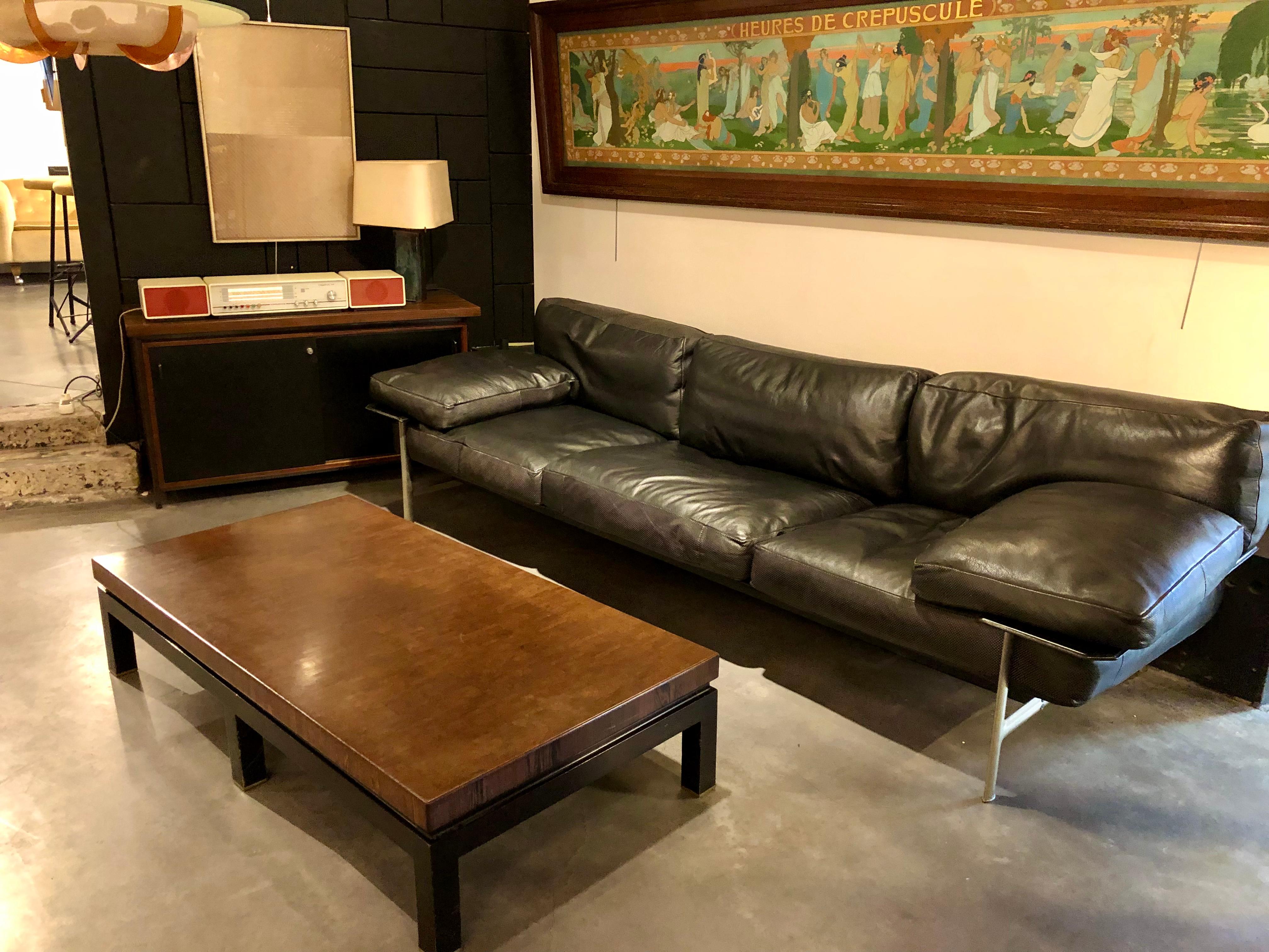  leather Sofa 3 seaters Diesis by Antonio Citterio for BB italia 2