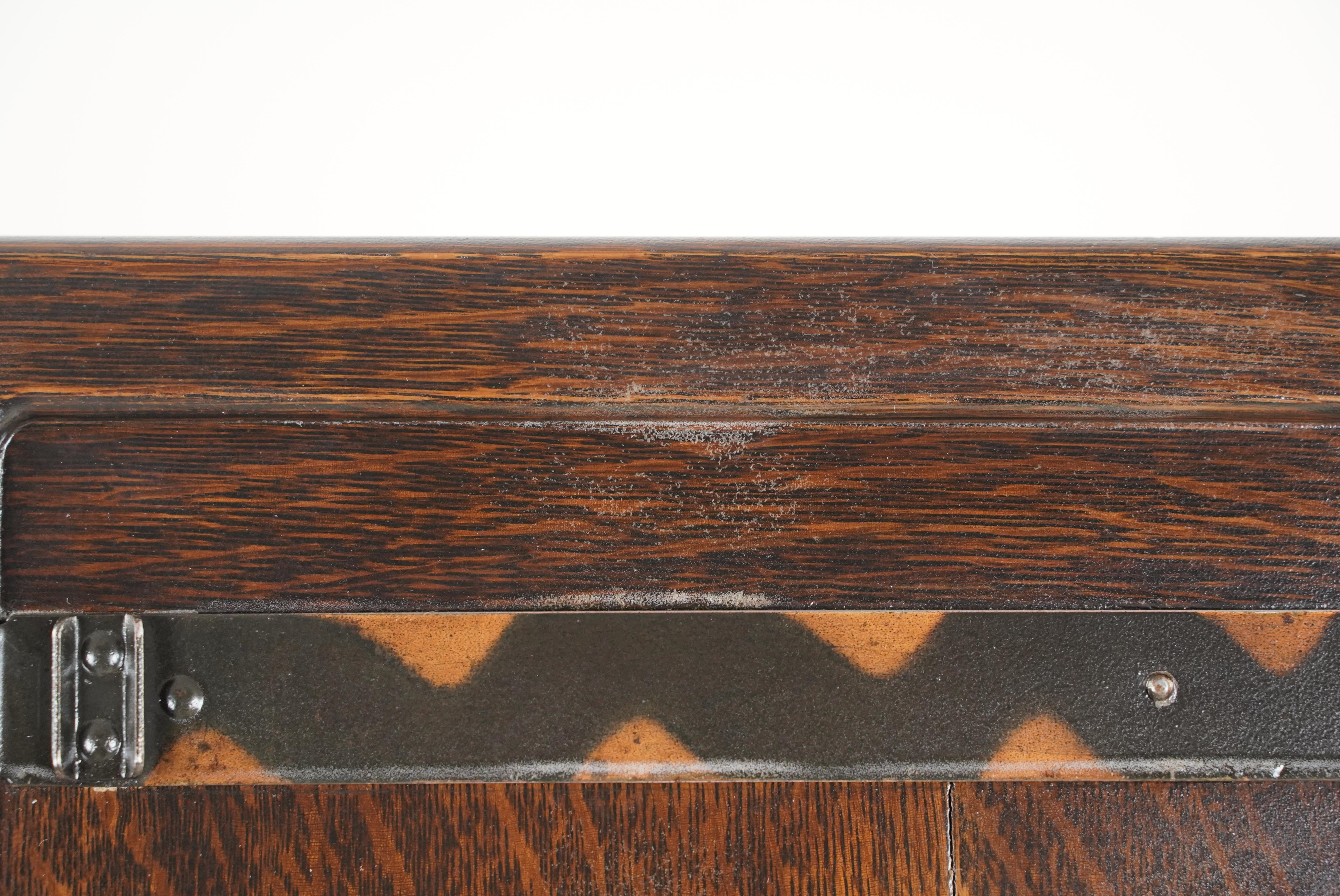 Libreria a 3 sezioni in Oak Oak Quartersawn Barrister in vendita 3