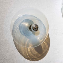 3 Set Italian Panta Sconces in Murano Glass by Giusto Toso for Leucos, 1970s