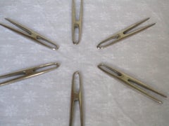 3 Sets '6 Pieces' of Aubocks Favorite Cobe Holder, Mid-Century