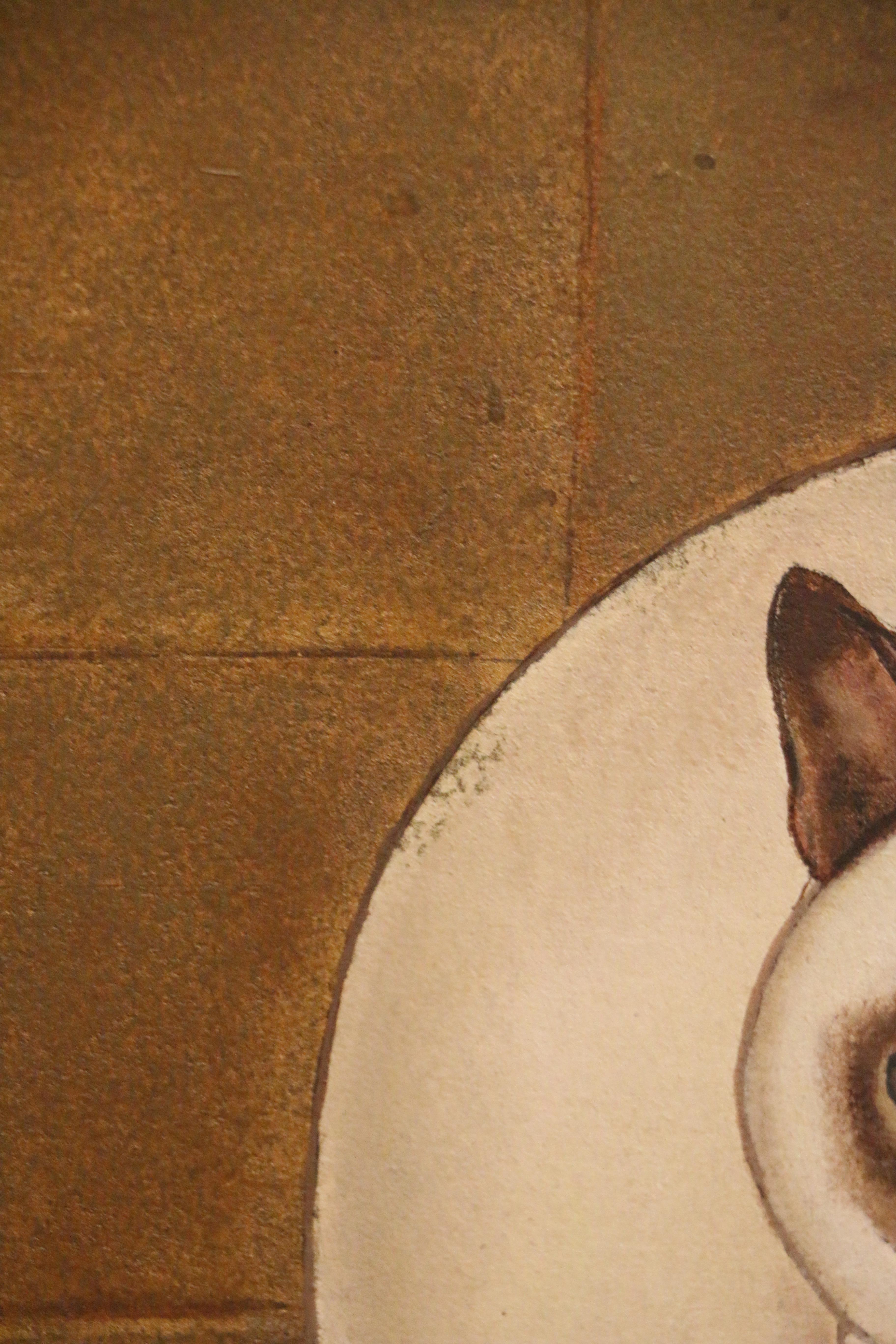 andy warhol siamese cat
