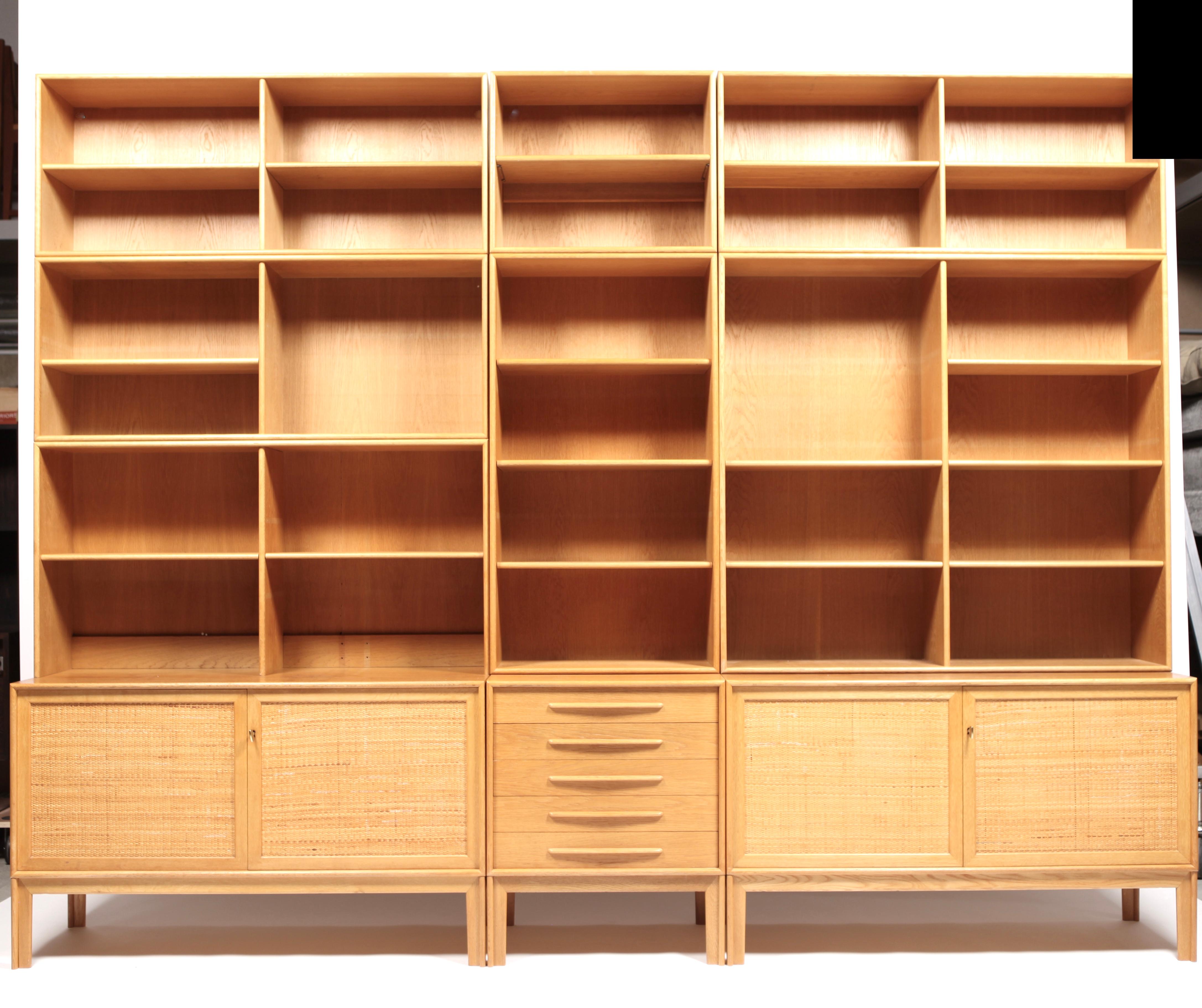 sideboard and bookcase set