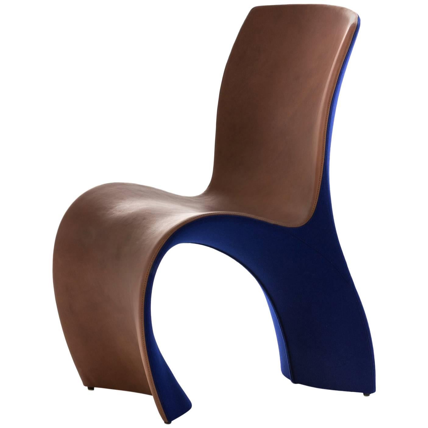 3 Skin Soft Chair by Ron Arad Upholstered in Fabric or Leather for Moroso For Sale