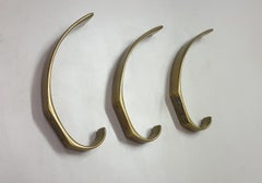3 Solid Wall Hooks Hertha Baller, Austria, 1959