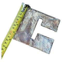 3 Spare Murano Glass C Shaped interlocking element for Mazzega chandelier