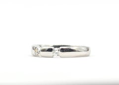 3-Stone Diamond Ring in Platinum