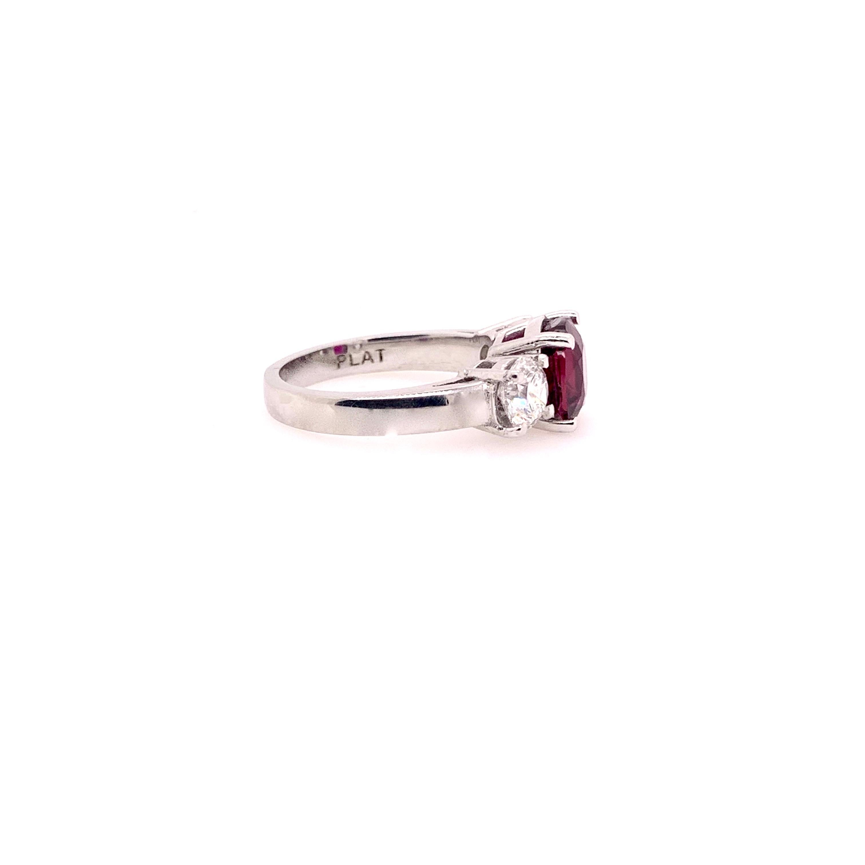 unheated ruby ring