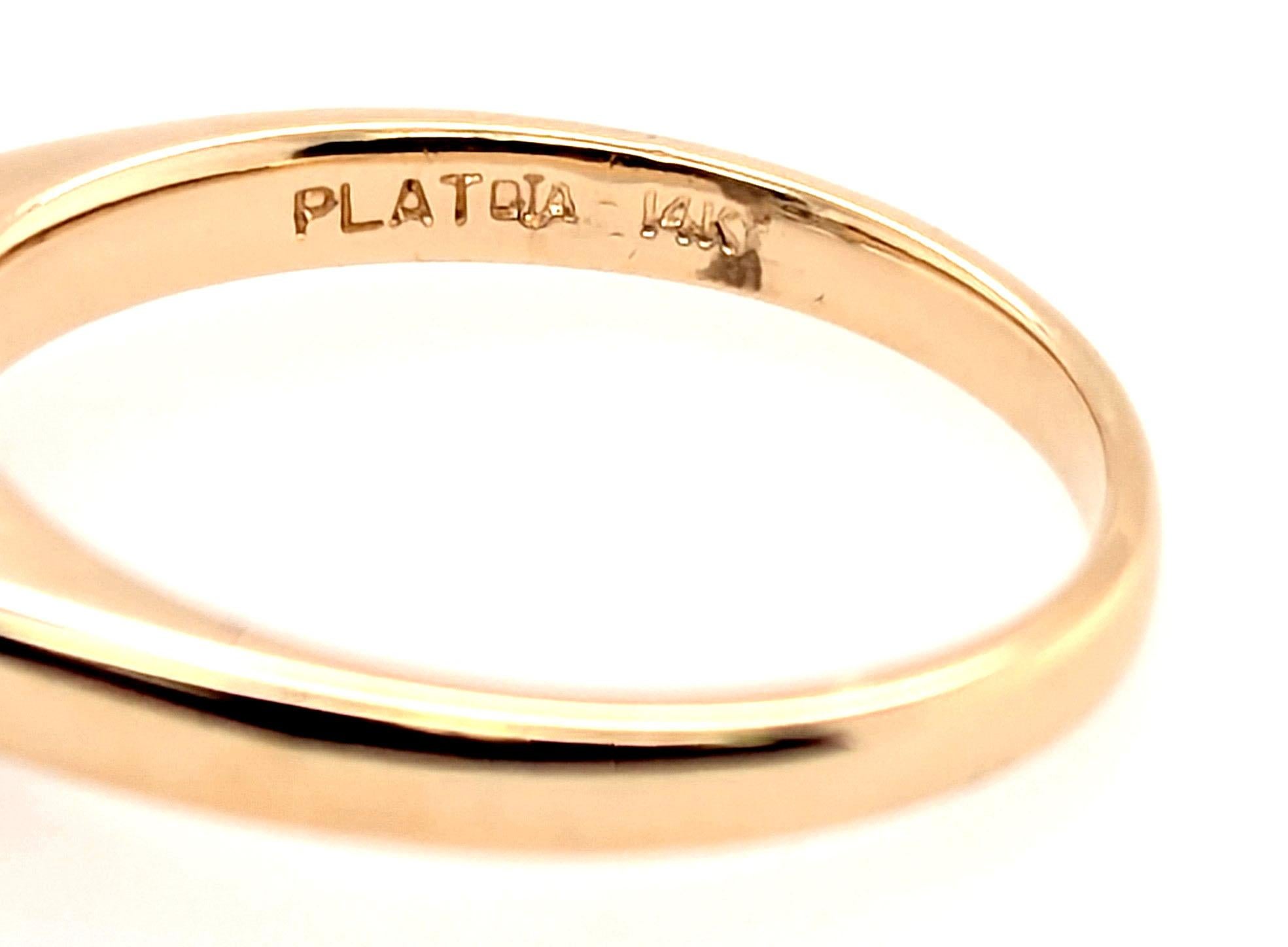 3 Steine Prinzessinnenschliff Diamant Verlobungsring .50ct 14K Gelbgold im Angebot 4