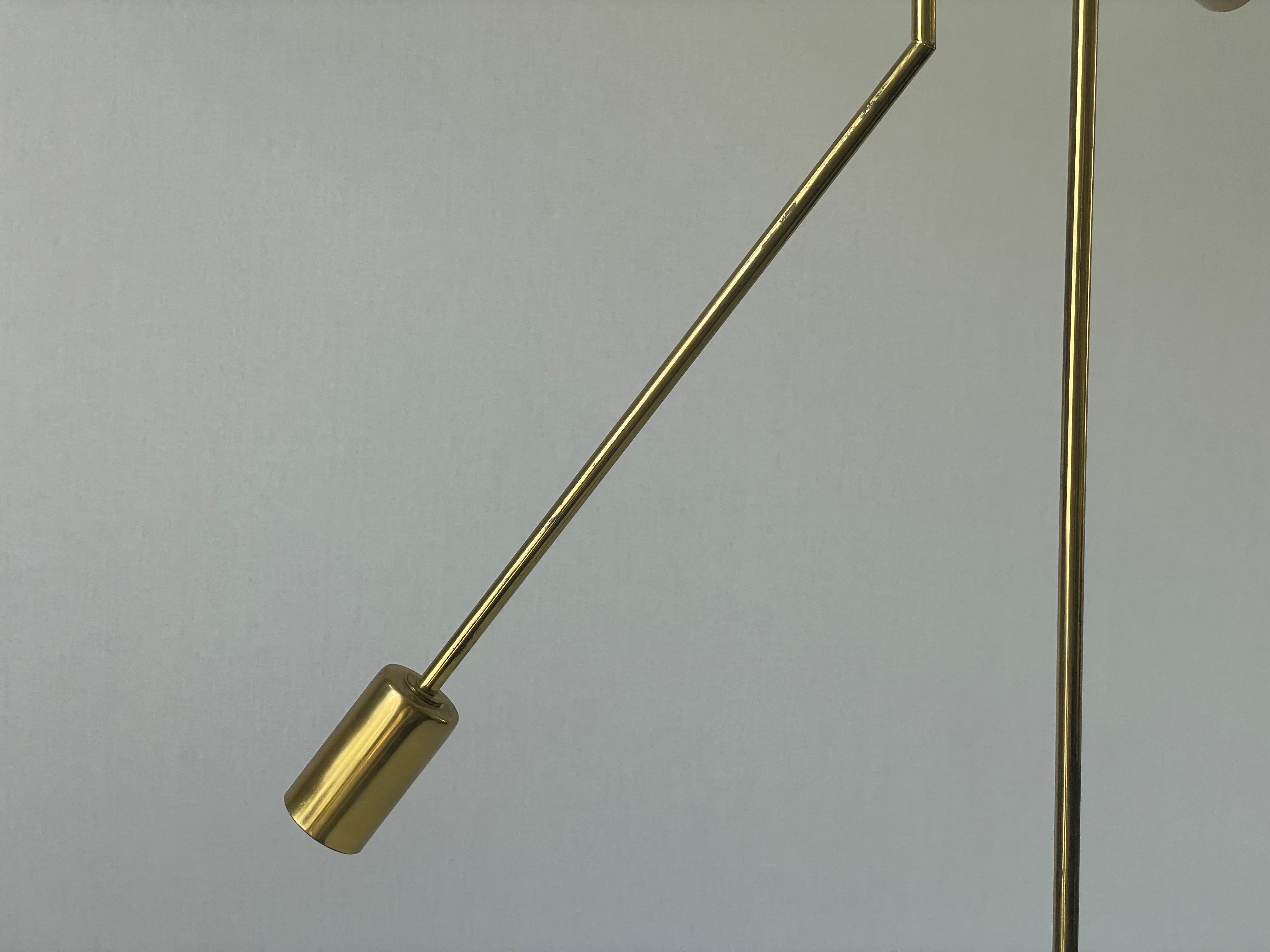 Lámpara de techo empotrada Sputnik de latón de diseño italiano armada de 3 alturas, años 70, Italia en venta 16