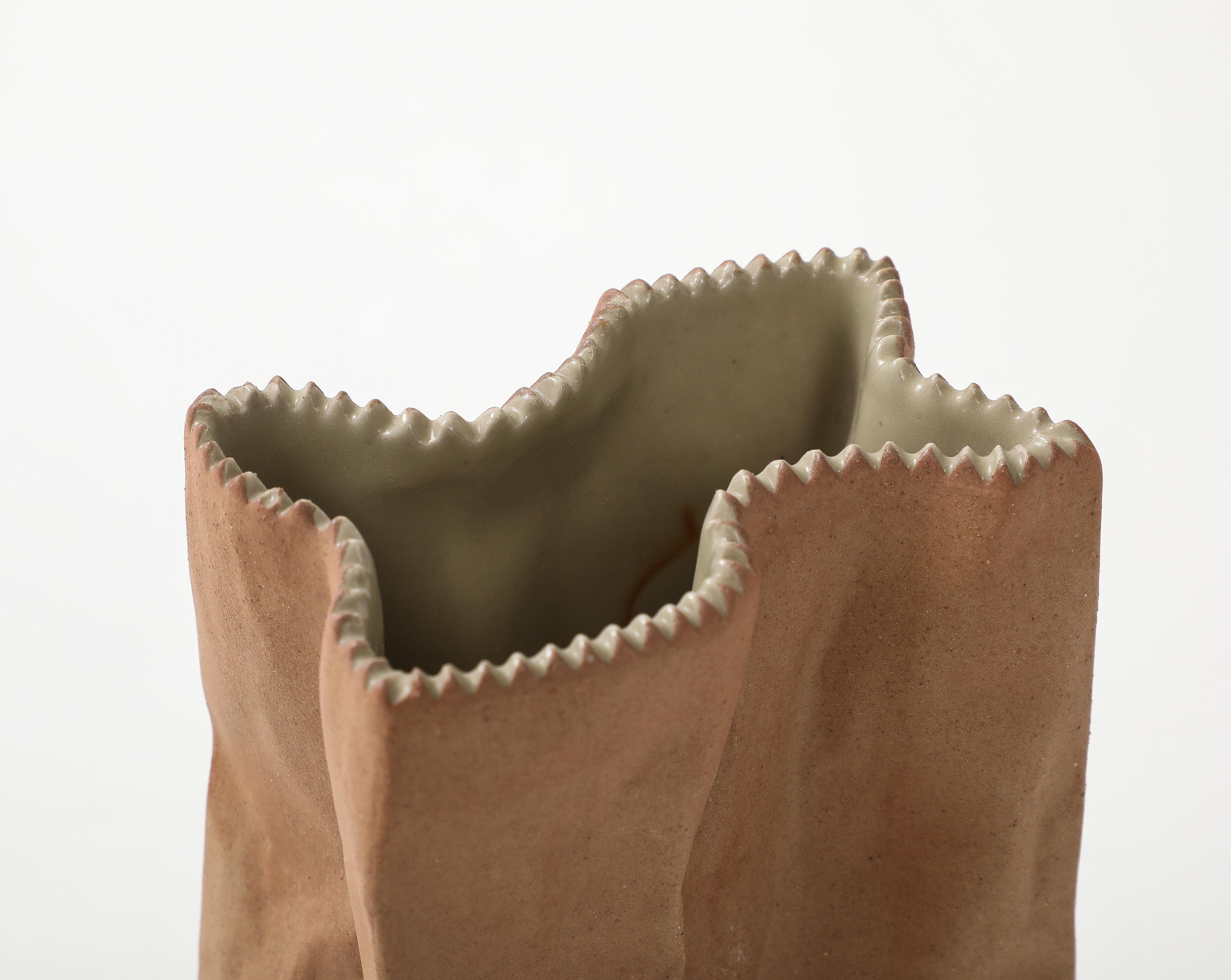 3 Tapio Wirkkala, Rosenthal Paper Bag Vases, 1970s For Sale 4