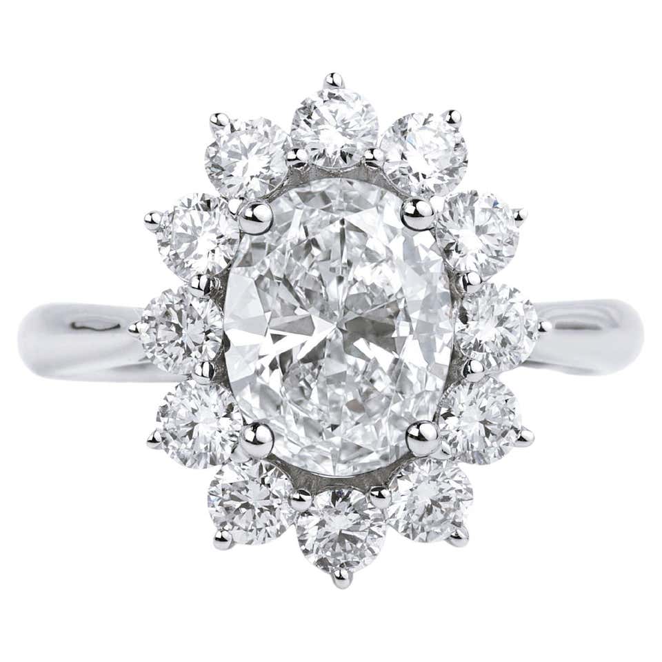 GIA Certified 1.30 Carat SqEmerald Cut Diamond IF Clarity Ring in 18K ...