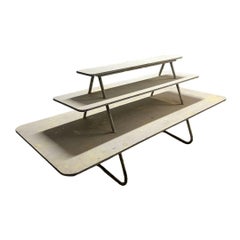 3-Tier Florist Display Shelf Table, 1950