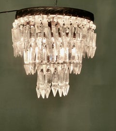 3 Tier Waterfall Chandelier A Charming waterfall tiered pendant chandelier