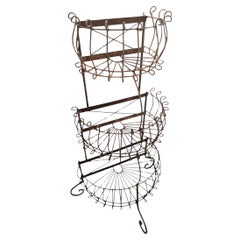 3 Tier Wrought Iron Plant Stand