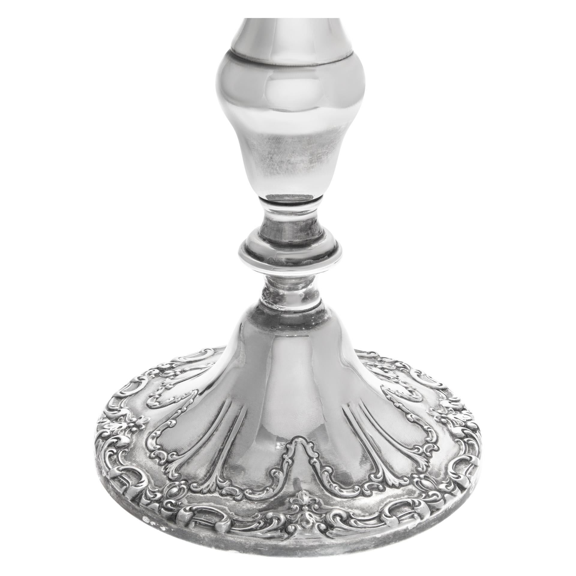 gorham sterling silver candelabra 750