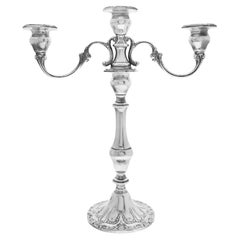 Candelabro a 3 livelli di Gorham, argento sterling