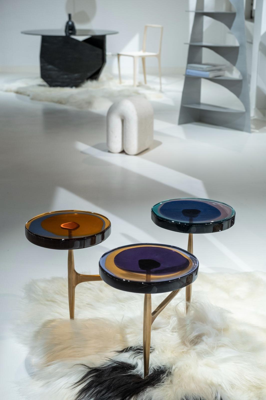 3 Tops Agatha Coffee Table by Draga & Aurel For Sale 3