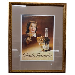 (3) USSR Haute Cuisine Posters 1950-60 Caviar, Chocolate and Champagne