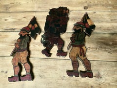 3 Very Naive French Soldier Jigsaw Puzzles These 3 are hand made