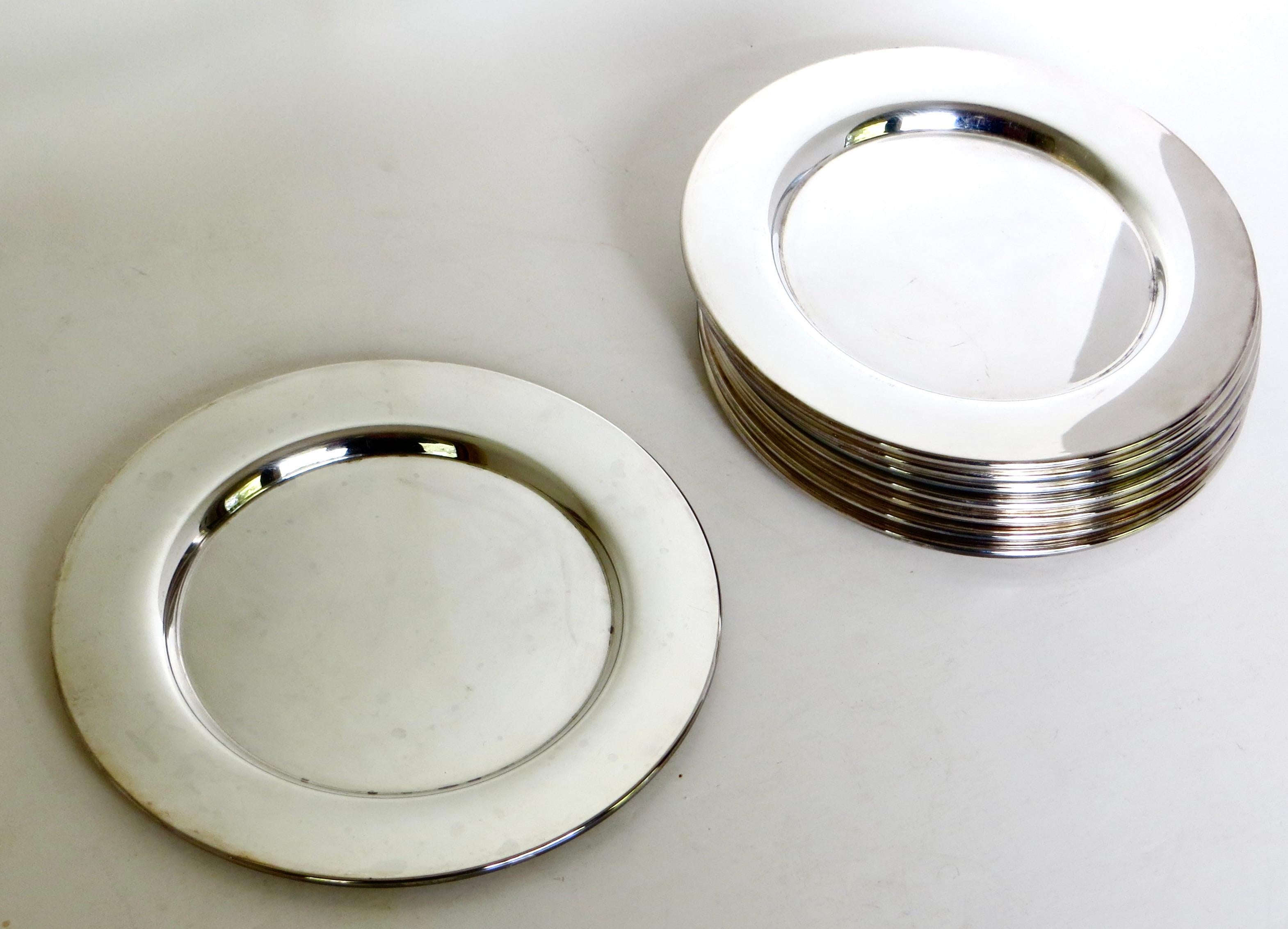 (3) Servilleteros Circulares Florales Victorianos Plateados + (8) Minicargadores SP en venta 5