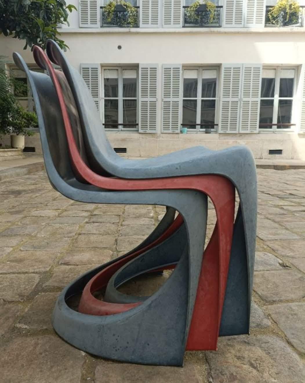 3 chaises de designer Steen Ostergaard, fabricant Cado, années 60 en vente 5