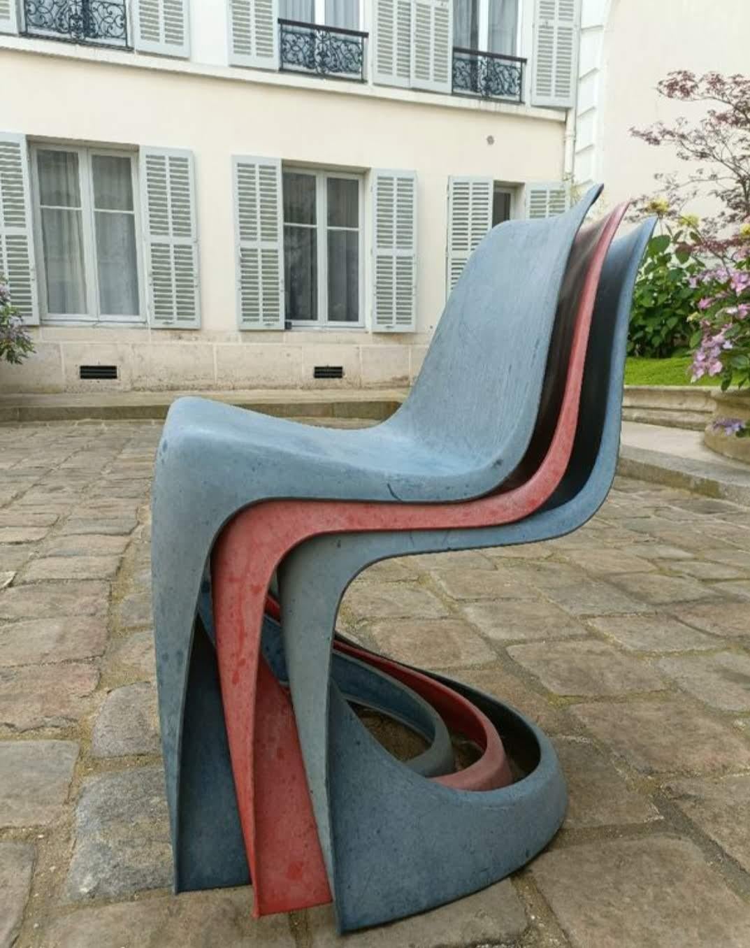 3 chaises de designer Steen Ostergaard, fabricant Cado, années 60 en vente 2