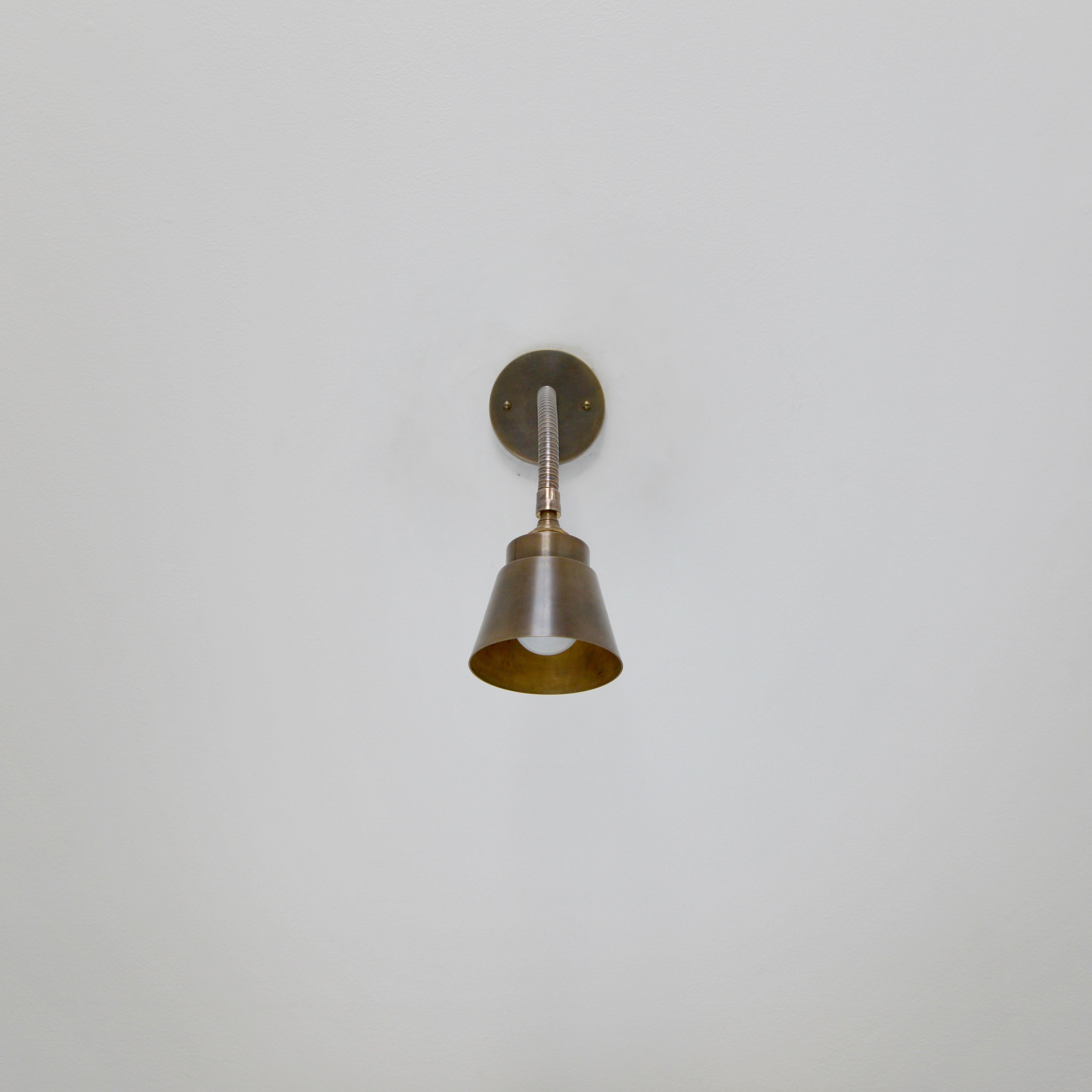 Patinated LUgoose Sconce For Sale