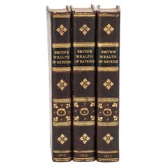 3 vol. Adam Smith, Wealth of Nations