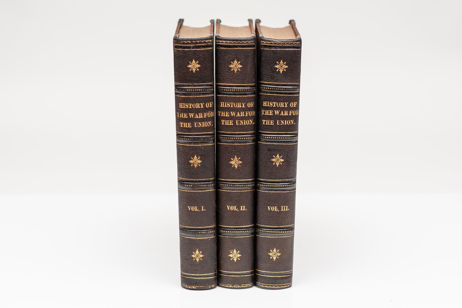 3 Vol. Evert A. Duyckinck, Historia Nacional de la Guerra por la Unión en venta