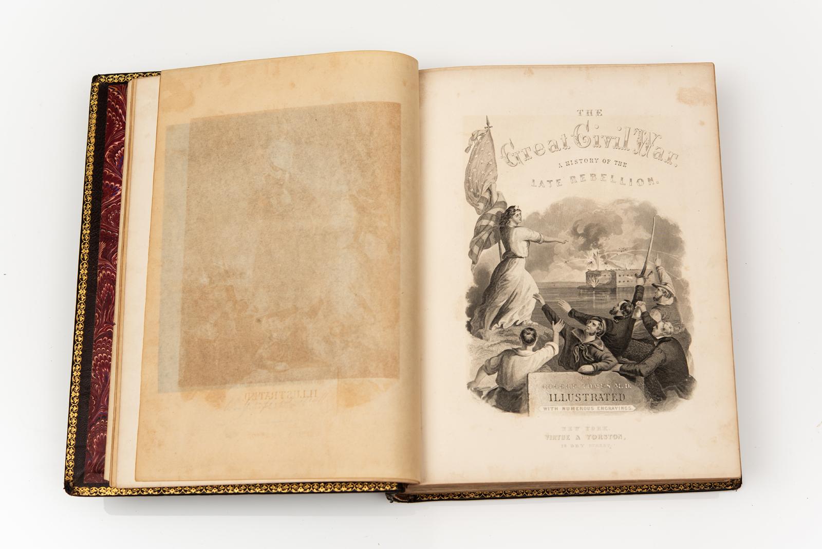 3 Vol. Robert Tomes, MD. e Benjamin G. Smith, La Grande Guerra Civile In condizioni buone in vendita a New York, NY