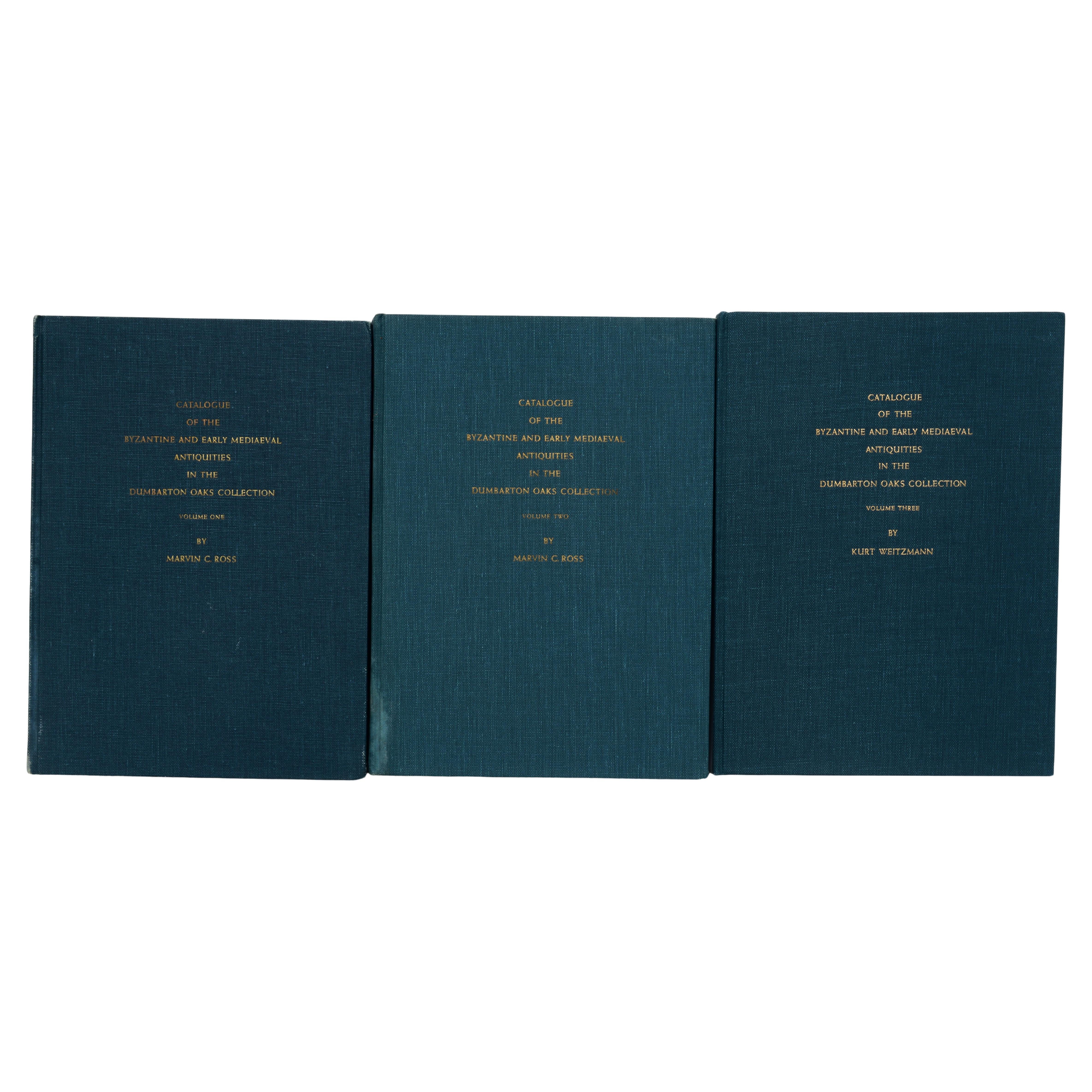 3 Vol Set Catalog Of The Byzantine & Early Mediaeval Antiquities Dumbarton Oaks im Angebot