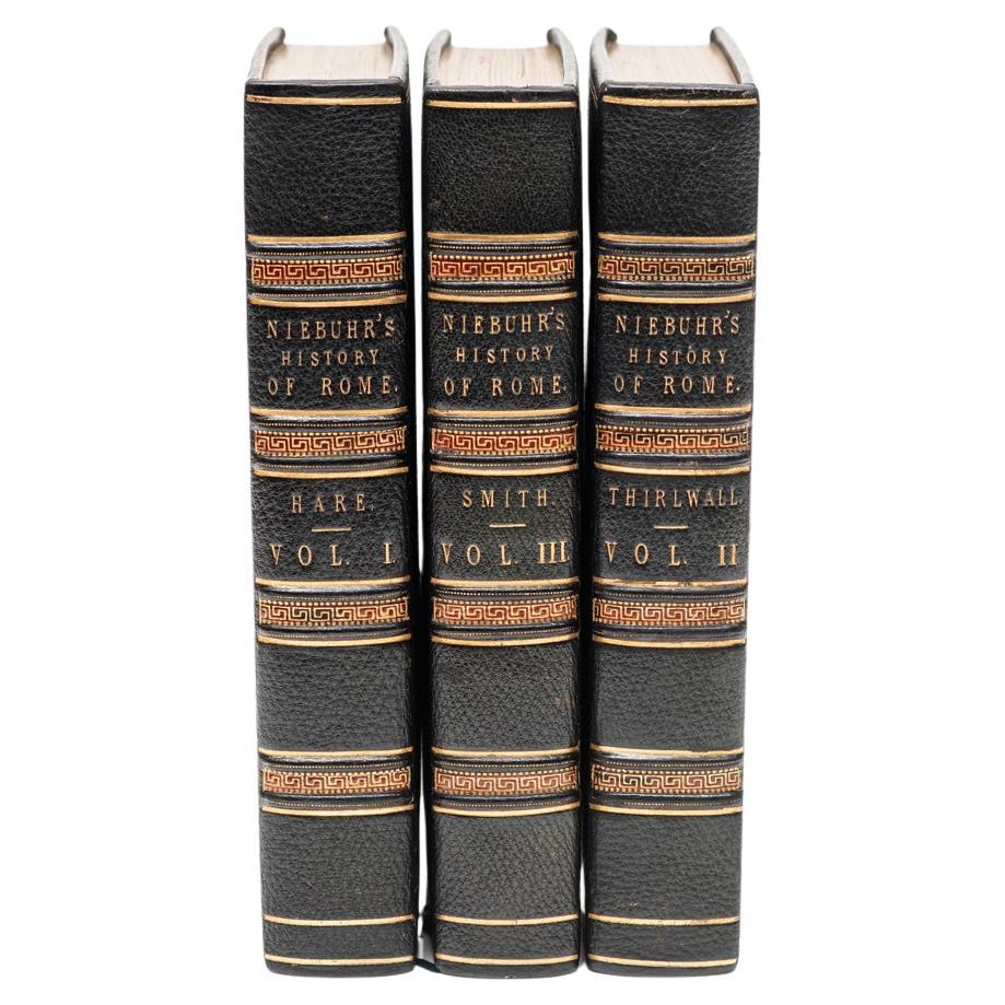 3 Vols. B.G. Niebuhr. The History of Rome