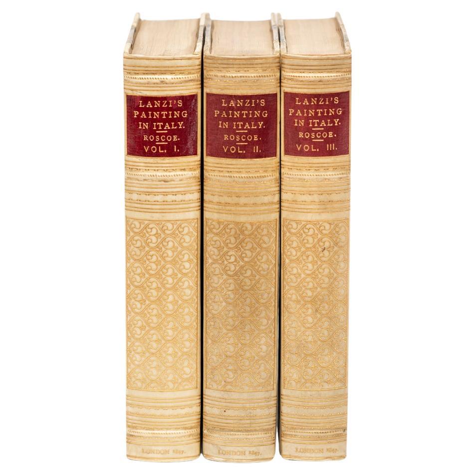 3 Bände. Abate Luigi Lanzi, Die Geschichte der Malerei in Italien. im Angebot