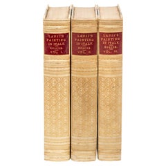 3 Volumes. Abate Luigi Lanzi, L'histoire de la peinture en Italie