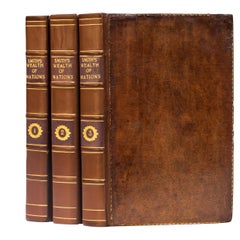 3 Volumes, Adam Smith, The Nature and Causes of the Wealth of Nations