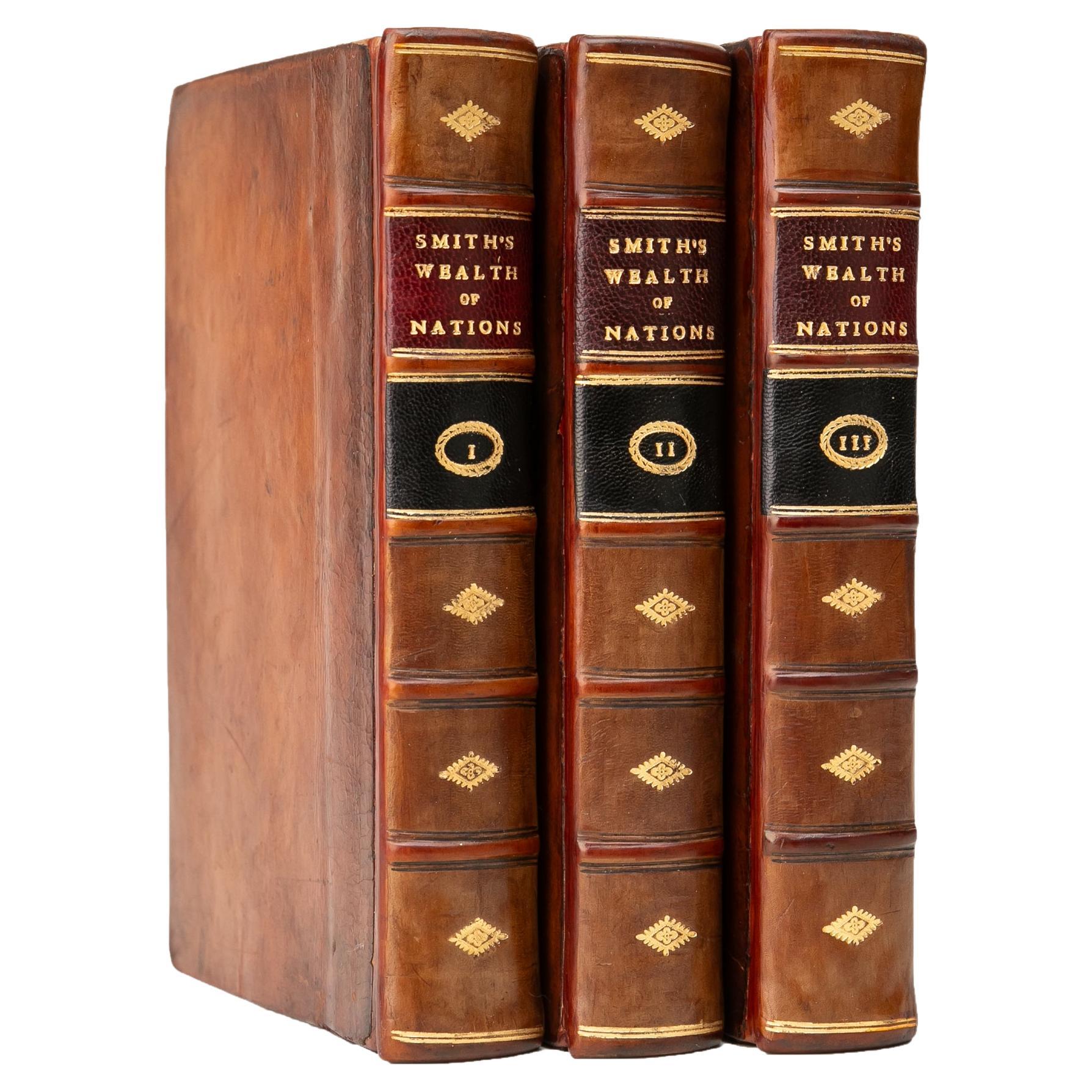 3 Volumes. Adam Smith, The Wealth of Nations. For Sale
