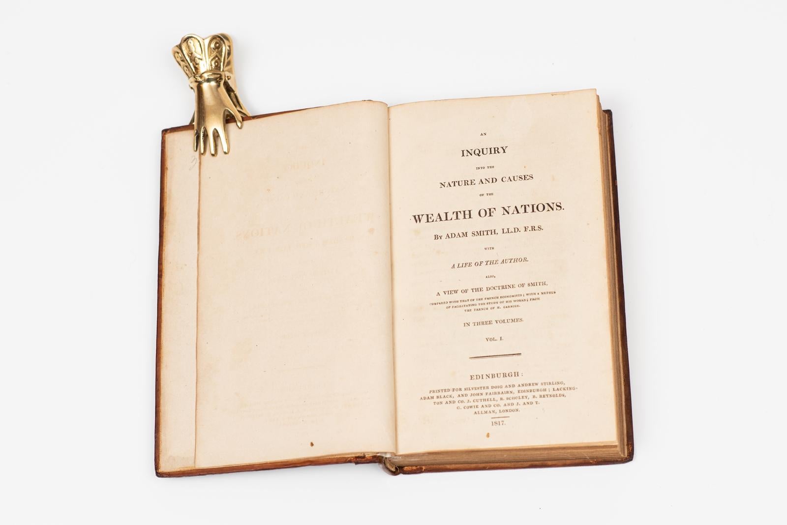 British 3 Volumes. Adam Smith, Wealth of Nations