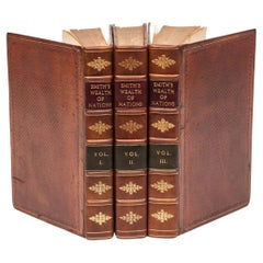 3 Volumes. Adam Smith, Wealth of Nations