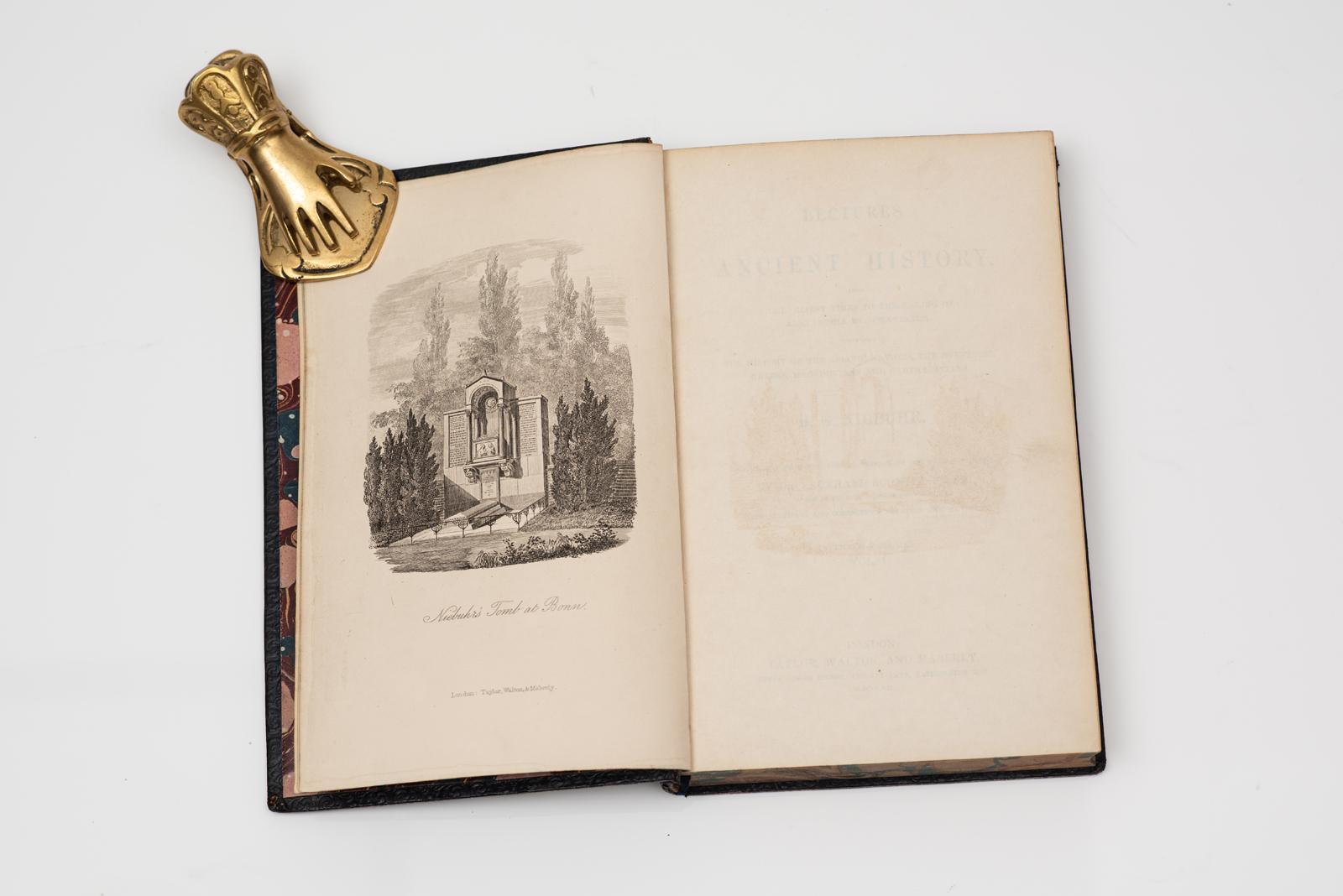 3 Volumes. B. H. Niebuhr. Lectures on Ancient History from the Earliest Times... In Good Condition For Sale In New York, NY