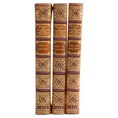 3 Volumes. Dr. Oskar Fischel & Max Boehn, Modes et manières du 19ème siècle