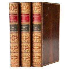 3 Volumes. Henry Hallam, Histoire constitutionnelle de l'Angleterre.
