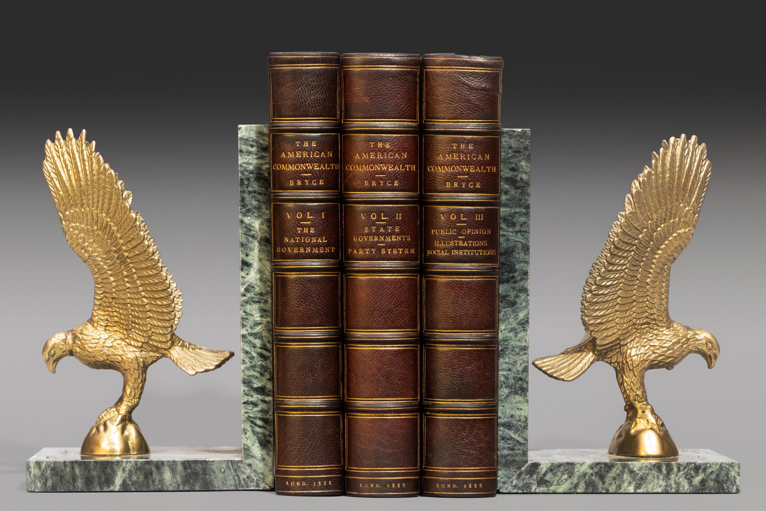 3 Volumes. James Bryce, The American Commonwealth In Good Condition In New York, NY