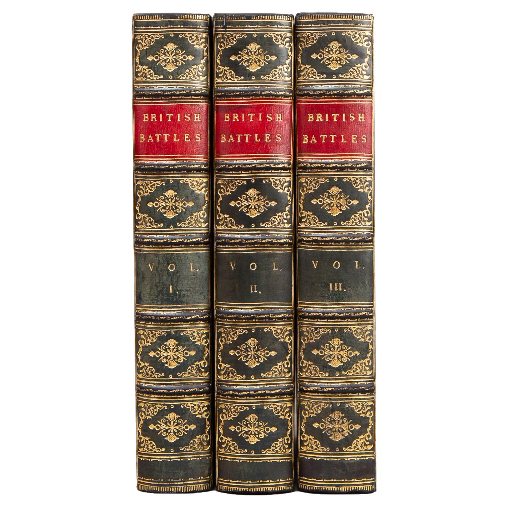 3 Volumes, James Grant, British Battles For Sale